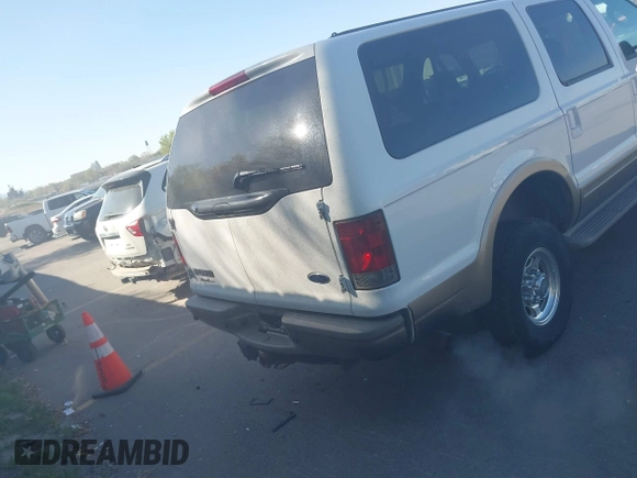 2003 Ford Excursion Eddie Bauer with VIN 1FMSU45PX3EB55961, listed as a IAAI auction lot 42024840 with 284,158 mi miles and . Bid and sale history available at DreamBid. Image 16.