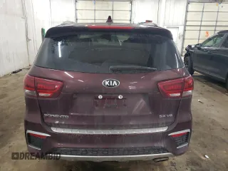 2019 Kia Sorento SX V6 with VIN 5XYPKDA58KG542258, listed as a Copart auction lot 50906185 with 62,999 mi miles and Salvage Title. Bid and sale history available at carsss.com. Image 6.