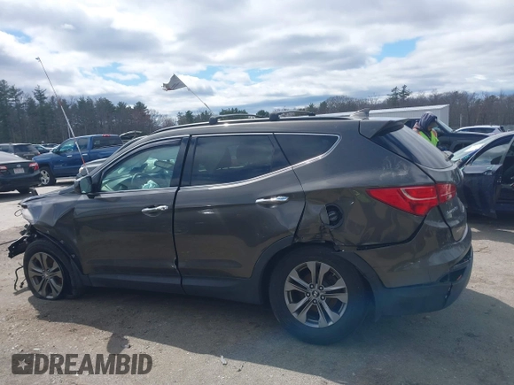 2014 Hyundai Santa Fe with VIN 5XYZUDLB6EG213889, listed as a IAAI auction lot 42036202 with 188,247 mi miles and . Bid and sale history available at DreamBid. Image 21.