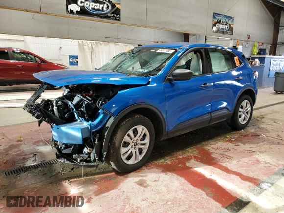 2021 Ford Escape S with VIN 1FMCU9F67MUA23299, listed as a Copart auction lot 46811485 with Not Provided miles and Salvage Title. Bid and sale history available at DreamBid. Image 1.