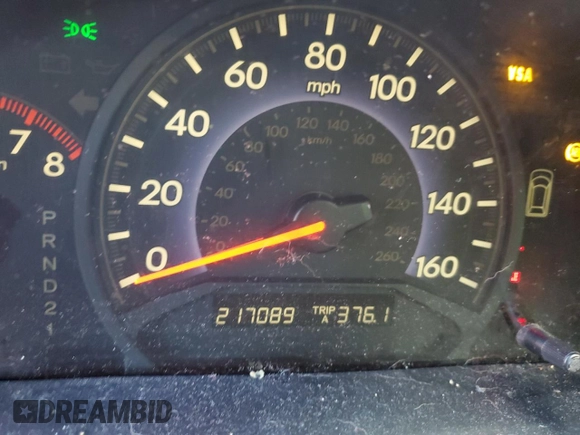 2005 Honda Odyssey EX-L with VIN 5FNRL38675B070239, listed as a Copart auction lot 49959515 with 217,089 mi miles and Salvage Title. Bid and sale history available at carsss.com. Image 9.