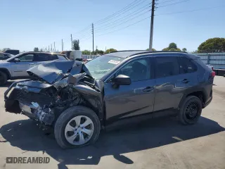 2020 Toyota RAV4 LE with VIN 2T3F1RFV2LC098934, listed as a Copart auction lot 48929795 with 0 mi miles and Salvage Title. Bid and sale history available at carsss.com. Image 1.