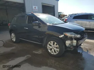 2013 Nissan Murano LE with VIN JN8AZ1MU5DW204118, listed as a Copart auction lot 52980685 with 123,730 mi miles and Salvage Title. Bid and sale history available at carsss.com. Image 4.