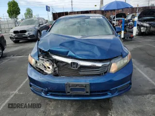 2012 Honda Civic EX with VIN 2HGFB2F80CH541919, listed as a Copart auction lot 53491455 with 82,122 mi miles and Salvage Title. Bid and sale history available at DreamBid. Image 5.
