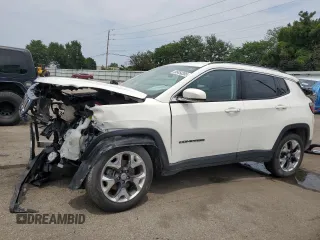 2019 Jeep Compass Limited z VIN 3C4NJDCB7KT620292, wystawiony jako Copart lot #65454205 z przebiegiem 65 431 mil mil oraz Szkoda całkowita • Salvage title. Historia ofert i sprzedaży dostępna na DreamBid. Obrazek 1.