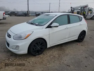 2016 Hyundai Accent Sport with VIN KMHCU5AE3GU239968, listed as a Copart auction lot 82190874 with 59,532 mi miles and Salvage Title. Bid and sale history available at carsss.com. Image 1.