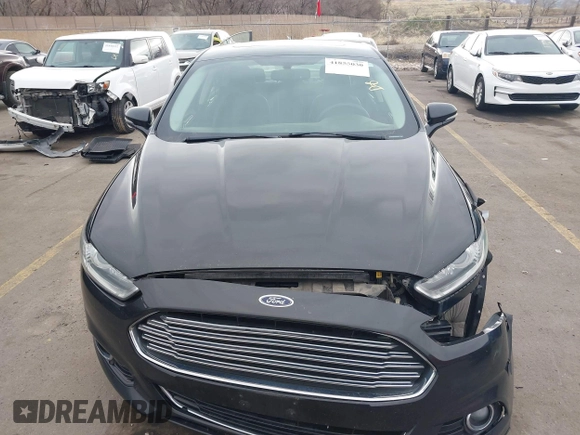 2015 Ford Fusion Titanium with VIN 3FA6P0K91FR238763, listed as a IAAI auction lot 41855030 with 162,060 mi miles. Bid and sale history available at carsss.com. Image 12.