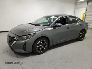 2024 Nissan Sentra SV with VIN 3N1AB8CV9RY303708, listed as a Copart auction lot 65278555 with 36,841 mi miles and Clean title. Bid and sale history available at DreamBid. Image 1.