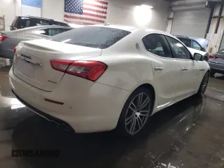 2019 Maserati Ghibli S Q4 GranLusso with VIN ZAM57YTL5K1319554, listed as a Copart auction lot 80105803 with 44,218 mi miles. Bid and sale history available at carsss.com. Image 3.