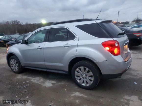 2010 Chevrolet Equinox LT w/1LT with VIN 2CNFLEEY6A6322952, listed as a Copart auction lot 82850664 with 156,200 mi miles and Salvage Title. Bid and sale history available at carsss.com. Image 2.