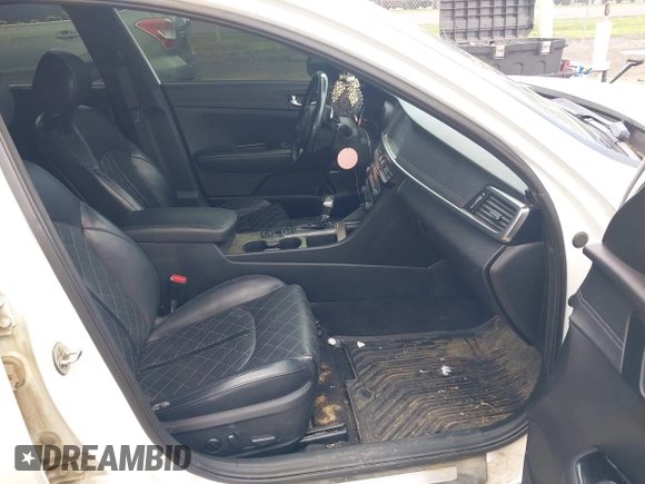 2016 Kia Optima SXL Turbo with VIN 5XXGV4L26GG067859, listed as a IAAI auction lot 42223073 with 133,511 mi miles and . Bid and sale history available at DreamBid. Image 5.