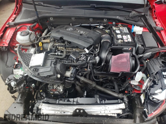 2018 Volkswagen Golf GTI S with VIN 3VW447AU3JM256838, listed as a Copart auction lot 49314044 with 56,830 mi miles. Bid and sale history available at carsss.com. Image 12.