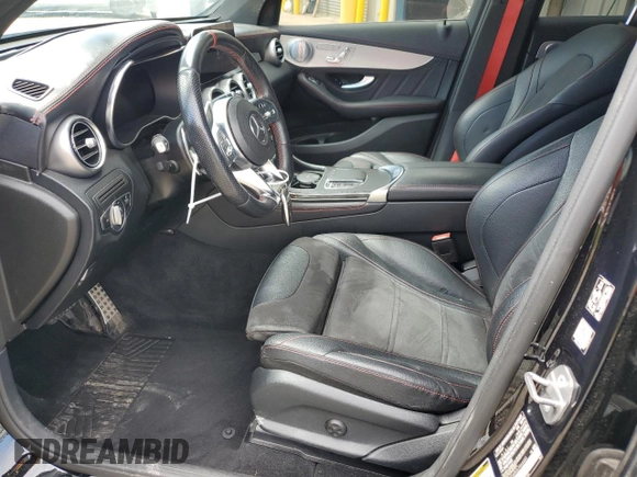 2020 Mercedes-Benz GLC with VIN W1N0G6EB3LF864480, listed as a Copart auction lot 70391864 with 77,869 mi miles and Salvage Title. Bid and sale history available at carsss.com. Image 7.