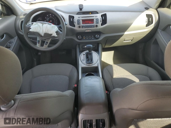2015 Kia Sportage LX with VIN KNDPB3ACXF7762206, listed as a Copart auction lot 50105285 with 216,190 mi miles and Salvage Title. Bid and sale history available at DreamBid. Image 8.