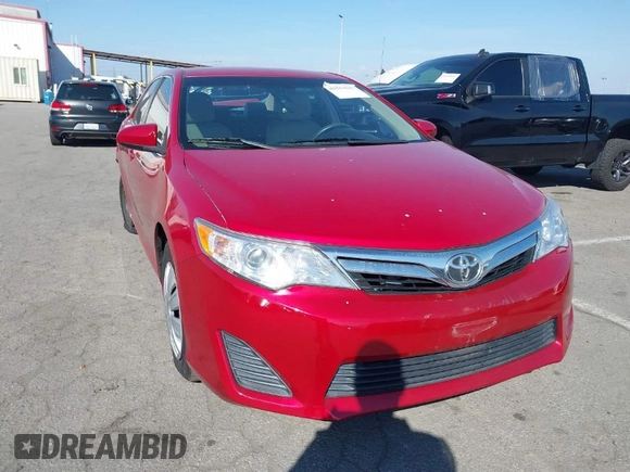 2012 Toyota Camry L with VIN 4T1BF1FKXCU567301, listed as a IAAI auction lot 41554541 with 97,781 mi miles and . Bid and sale history available at DreamBid. Image 1.