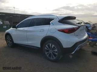 2018 Infiniti QX30 Luxury with VIN SJKCH5CR9JA055634, listed as a Copart auction lot 86368754 with 66,288 mi miles and Salvage Title. Bid and sale history available at carsss.com. Image 2.