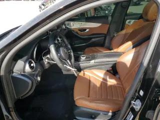 2021 Mercedes-Benz C 300 with VIN W1KWF8EB3MR643449, listed as a Copart auction lot 53101365 with 38,631 mi miles and Salvage title. Bid and sale history available at DreamBid. Image 7.