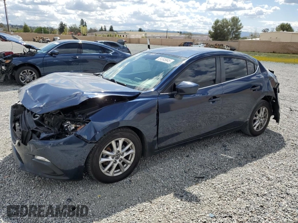2014 Mazda 3 i Touring with VIN JM1BM1V75E1110424, listed as a Copart auction lot 51245845 with 98,508 mi miles and Salvage Title. Bid and sale history available at DreamBid. Image 1.