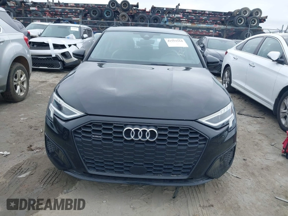 2022 Audi A3 Premium Plus with VIN WAUHUDGYXNA059940, listed as a IAAI auction lot 41553314 with 49,617 mi miles. Bid and sale history available at carsss.com. Image 12.
