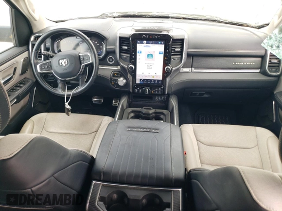 2023 Ram 1500 Limited with VIN 1C6SRFHT4PN502708, listed as a Copart auction lot 51549235 with 31,950 mi miles and Salvage title. Bid and sale history available at DreamBid. Image 8.