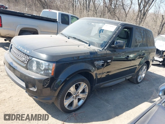 2012 Land Rover Range Rover Sport SC with VIN SALSH2E44CA745849, listed as a IAAI auction lot 41774987 with 137,933 mi miles. Bid and sale history available at carsss.com. Image 2.