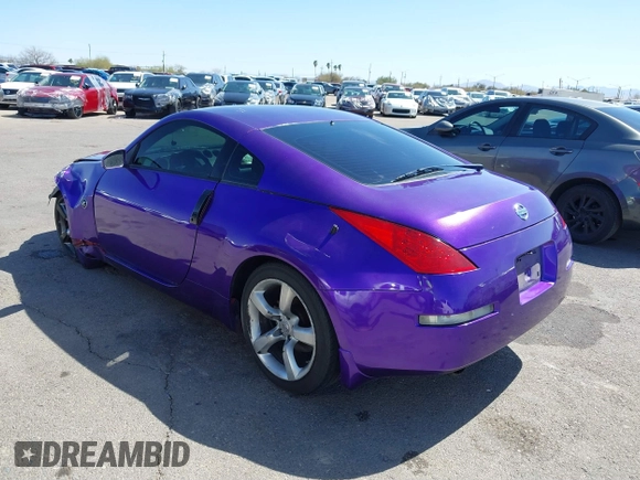 2006 Nissan 350Z Grand Touring with VIN JN1AZ34DX6M306717, listed as a IAAI auction lot 41762710 with 116,677 mi miles and . Bid and sale history available at DreamBid. Image 3.