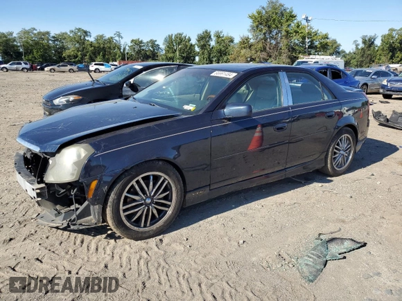 2003 Cadillac CTS with VIN 1G6DM57N030139878, listed as a Copart auction lot 66991484 with 187,869 mi miles and Salvage Title. Bid and sale history available at carsss.com. Image 1.