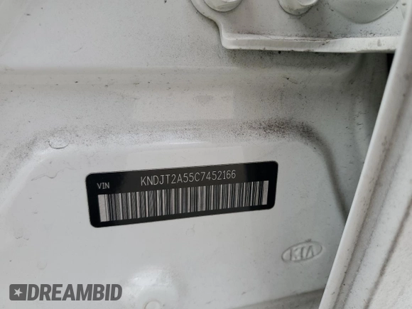 2012 Kia Soul with VIN KNDJT2A55C7452166, listed as a Copart auction lot 47270505 with 127,461 mi miles and Salvage Title. Bid and sale history available at carsss.com. Image 14.