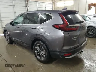 2020 Honda CR-V EX with VIN 7FARW2H52LE020925, listed as a Copart auction lot 50383055 with 45,290 mi miles and Salvage Title. Bid and sale history available at carsss.com. Image 2.
