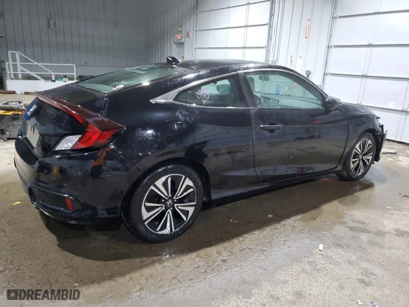 2016 Honda Civic Coupe EX-T with VIN 2HGFC3B37GH361839, listed as a Copart auction lot 88936585 with 109,532 mi miles and Salvage Title. Bid and sale history available at carsss.com. Image 3.