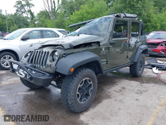 2016 Jeep Wrangler Unlimited Sport with VIN 1C4BJWDG3GL140326, listed as a IAAI auction lot 42385929 with 92,428 mi miles and . Bid and sale history available at DreamBid. Image 2.