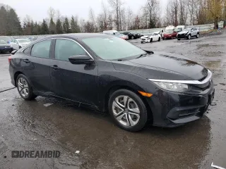 2016 Honda Civic LX with VIN 19XFC2F54GE223935, listed as a Copart auction lot 85038574 with 71,777 mi miles and Salvage Title. Bid and sale history available at carsss.com. Image 4.