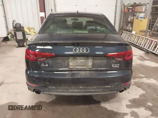 2017 Audi A4 Season of Audi Premium with VIN WAUDNAF47HN048061, listed as a IAAI auction lot 41032540 with 184,893 mi miles. Bid and sale history available at carsss.com. Image 16.