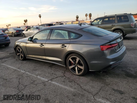 2023 Audi A5 Sportback S line Premium Plus with VIN WAUFACF55PA008172, listed as a Copart auction lot 71314052 with 1,821 mi miles. Bid and sale history available at carsss.com. Image 2.