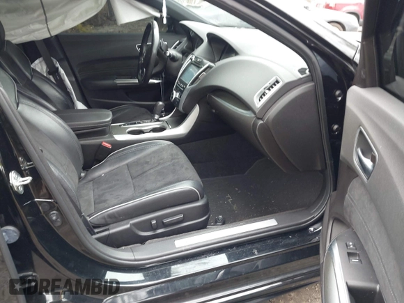2019 Acura TLX w/A-Spec Pkg with VIN 19UUB1F6XKA004794, listed as a IAAI auction lot 41761436 with 91,087 mi miles. Bid and sale history available at carsss.com. Image 5.