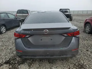 2022 Nissan Sentra S with VIN 3N1AB8BV4NY227830, listed as a Copart auction lot 47628615 with 42,299 mi miles and Salvage Title. Bid and sale history available at carsss.com. Image 6.
