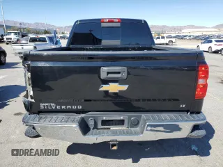 2017 Chevrolet Silverado 1500 LT with VIN 3GCPCREC1HG425683, listed as a Copart auction lot 49746205 with 0 mi miles and Salvage Title. Bid and sale history available at carsss.com. Image 6.