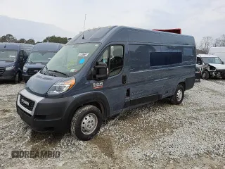 2020 Ram ProMaster Cargo with VIN 3C6URVJG1LE139900, listed as a Copart auction lot 88847715 with 41,227 mi miles and Clean Title. Bid and sale history available at carsss.com. Image 1.