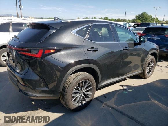 2022 Lexus NX 250 with VIN 2T2ADCEZ4NC001694, listed as a Copart auction lot 59778163 with 10,277 mi miles and . Bid and sale history available at DreamBid. Image 3.