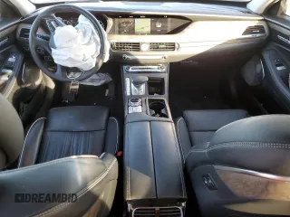 2020 Genesis G90 3.3T Premium with VIN KMTF34PA7LU081276, listed as a Copart auction lot 42258315 with 22,350 mi miles and Salvage Title. Bid and sale history available at carsss.com. Image 8.