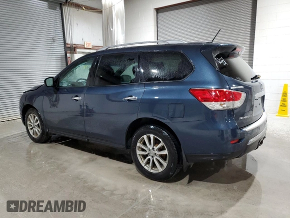 2016 Nissan Pathfinder Platinum with VIN 5N1AR2MM7GC601266, listed as a Copart auction lot 54527615 with 178,046 mi miles and Salvage Title. Bid and sale history available at carsss.com. Image 2.
