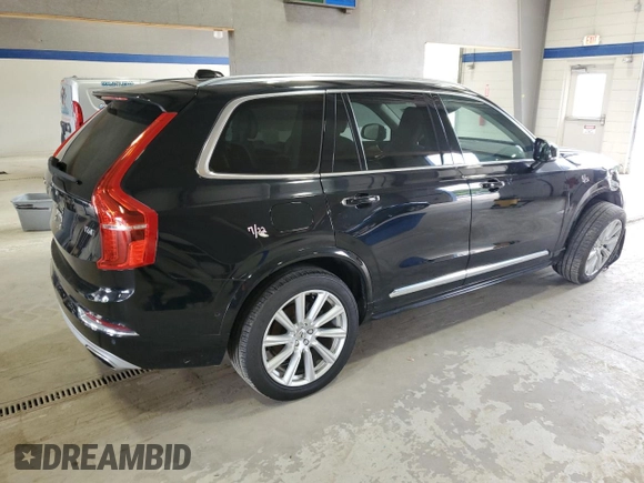 2019 Volvo XC90 Inscription with VIN YV4A22PLXK1511820, listed as a Copart auction lot 55810785 with 55,288 mi miles and Salvage title. Bid and sale history available at DreamBid. Image 3.