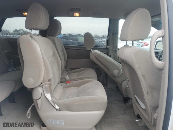2009 Toyota Sienna CE with VIN 5TDZK23C39S233240, listed as a Copart auction lot 50080325 with 213,688 mi miles and Salvage Title. Bid and sale history available at carsss.com. Image 12.