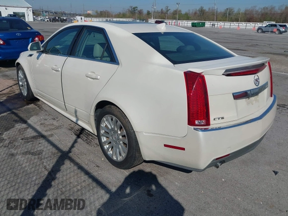 2011 Cadillac CTS Performance with VIN 1G6DJ5EY5B0158785, listed as a IAAI auction lot 41775314 with 158,548 mi miles. Bid and sale history available at carsss.com. Image 3.