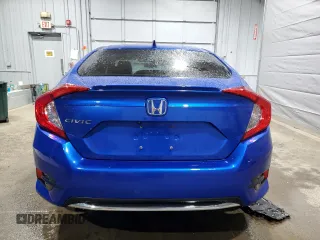 2021 Honda Civic Sedan EX with VIN 19XFC1F35ME004468, listed as a Copart auction lot 50007475 with 52,777 mi miles and Salvage Title. Bid and sale history available at carsss.com. Image 6.