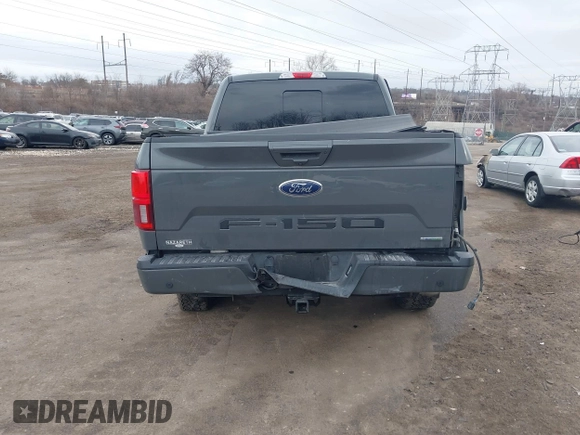 2020 Ford F-150 XL with VIN 1FTEW1E41LFC28063, listed as a IAAI auction lot 41678477 with 1 mi miles. Bid and sale history available at carsss.com. Image 16.