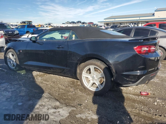 2020 Chevrolet Camaro 1LT with VIN 1G1FB3DSXL0110956, listed as a Copart auction lot 41703745 with 80,492 mi miles and Salvage Title. Bid and sale history available at carsss.com. Image 2.