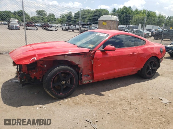 2016 Ford Mustang V6 with VIN 1FA6P8AMXG5331774, listed as a Copart auction lot 58461074 with 60,640 mi miles and Salvage title. Bid and sale history available at DreamBid. Image 1.