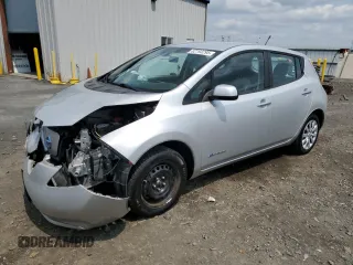 2013 Nissan LEAF SL with VIN 1N4AZ0CP3DC421157, listed as a Copart auction lot 62193295 with 81,318 mi miles and Salvage title. Bid and sale history available at DreamBid. Image 1.