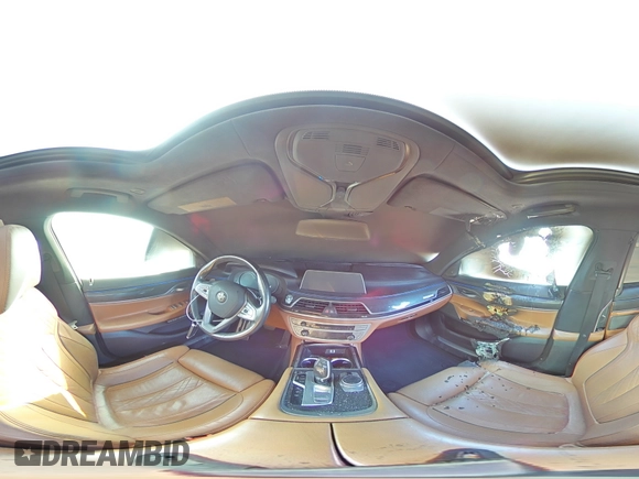 2016 BMW 7 Series 750i with VIN WBA7F0C57GGL99332, listed as a Copart auction lot 56144533 with 95,626 mi miles. Bid and sale history available at carsss.com. Image 13.